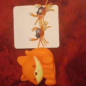 🆕️Crab Hanging Earrings Cute Beach Festive